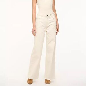 Wrangler x Staud the Loose Jean in Cream